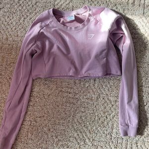 Gym Shark Cropped Long Sleeve